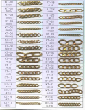 Brass Chain for imitation jewelry -KT1--
